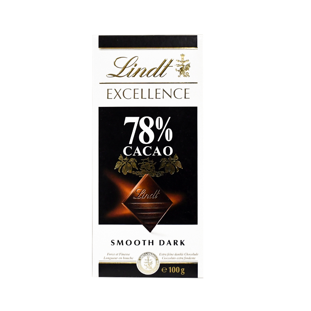 Chocolate bar "Lindt" Excellence 78% cacao 100g