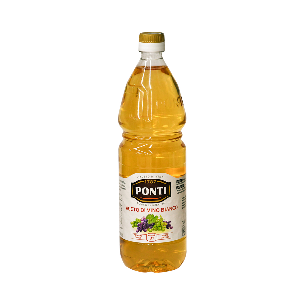 Yellow grape vinegar "Ponti" 6% 1l