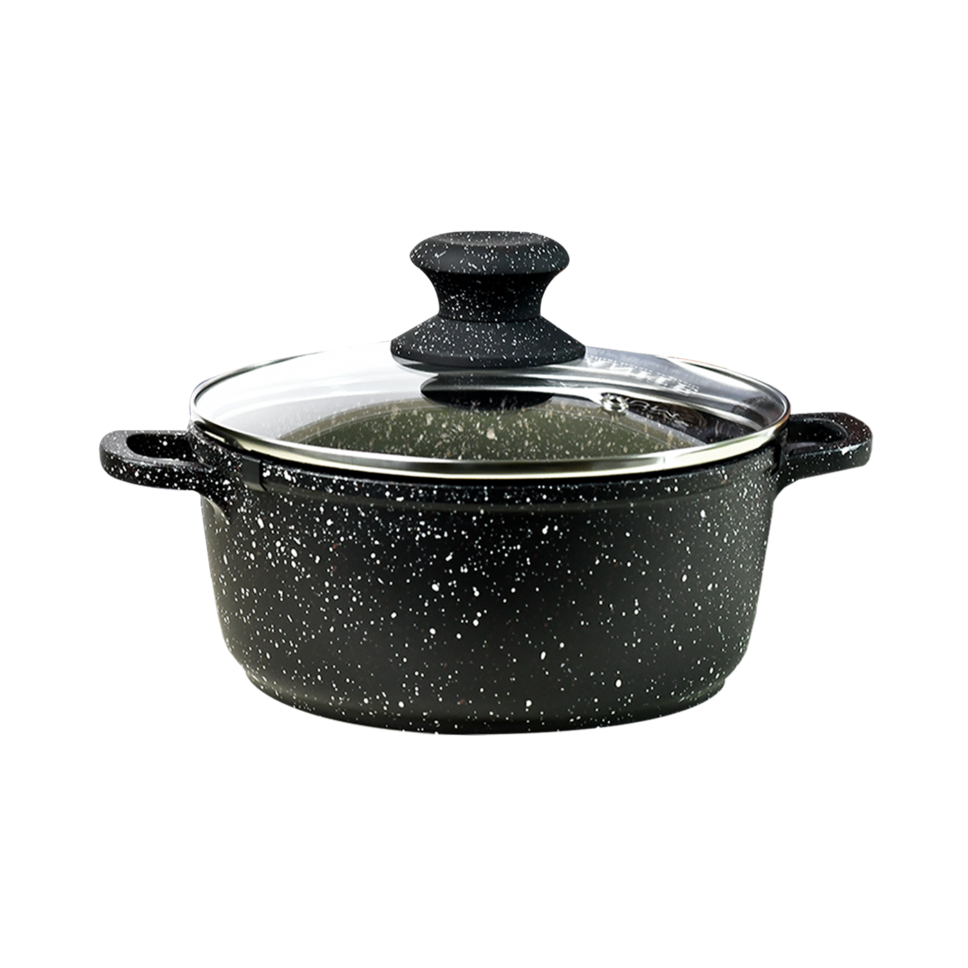 Կաթսա գրանիտ Պլատինիում 22սմ 3լ 52322