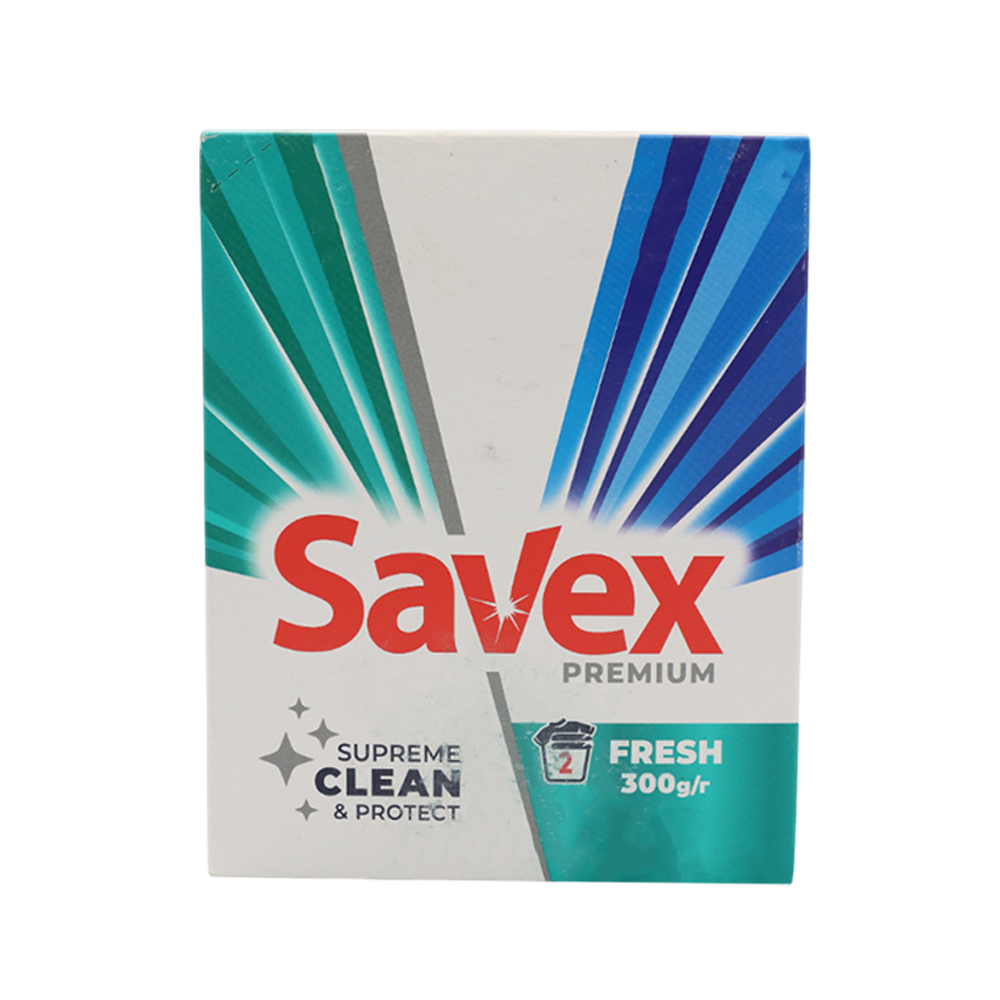 Լվացքի փոշի սպիտակ գործվածքների ավտոմատ Սավեքս 300գ