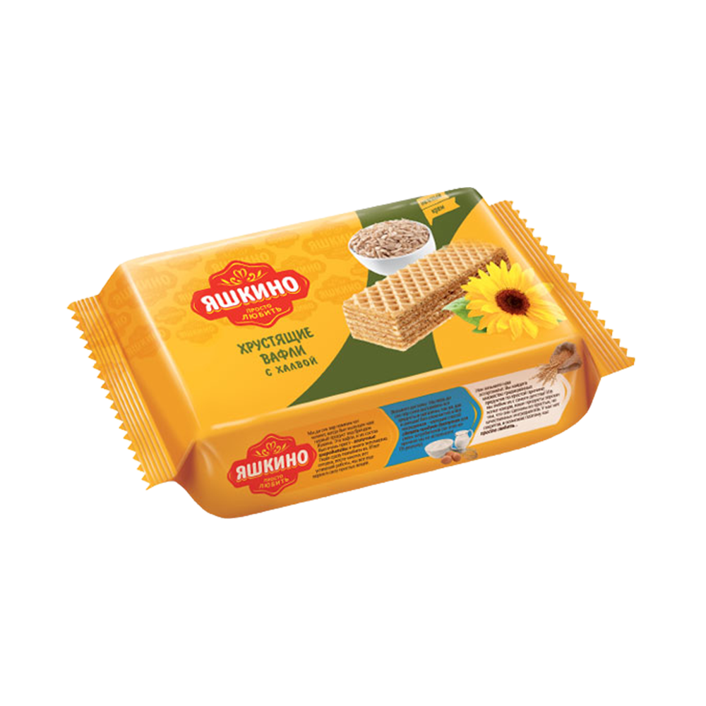 Վաֆլի հալվայով Յաշկինո 200գ