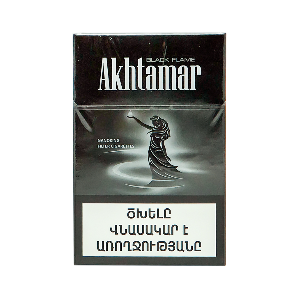 Ծխախոտ Ախթամար բլեք ֆլեյմ նանոքինգ 84/5.4