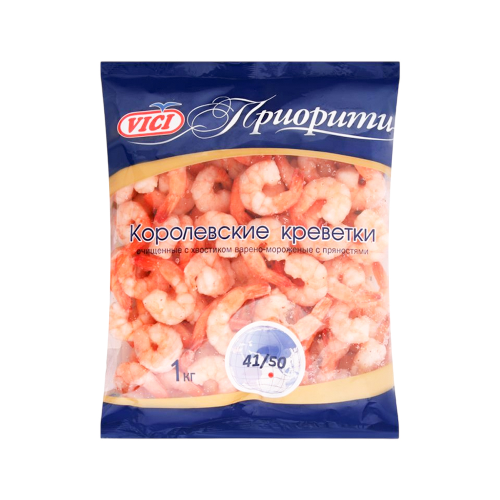 King shrimps peeled 41/50 "Vici" 1kg
