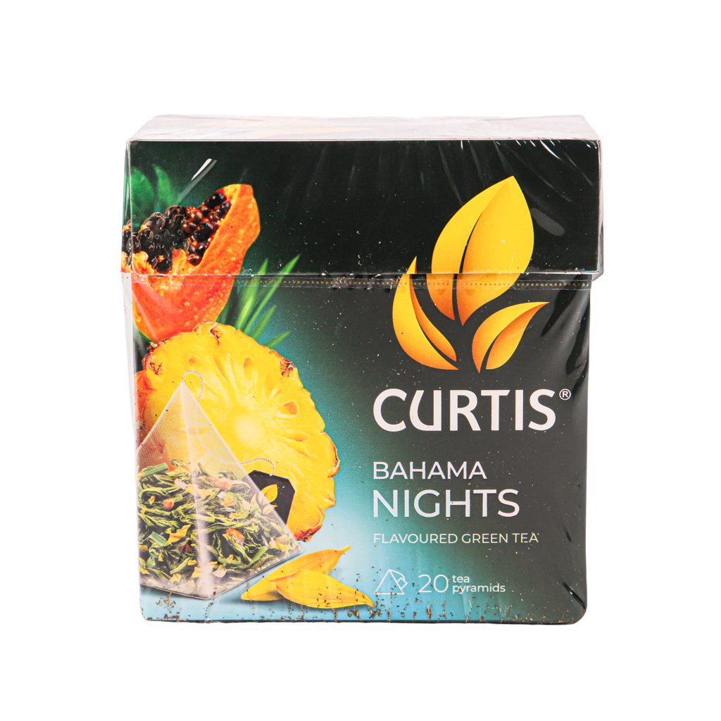 Green tea "Curtis" Bahamas nights 20x1.7g