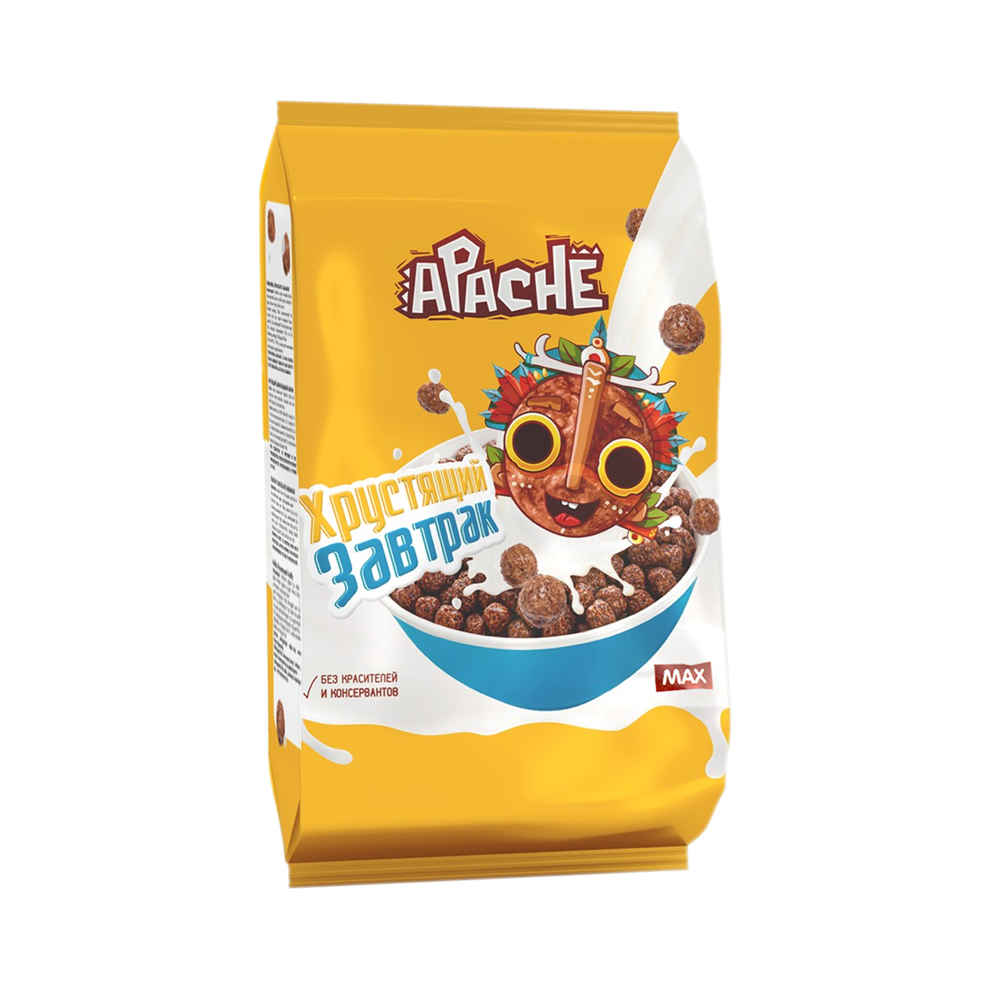 Խրթխրթան շոկոլադե նախաճաշ Ապաչի 500գ