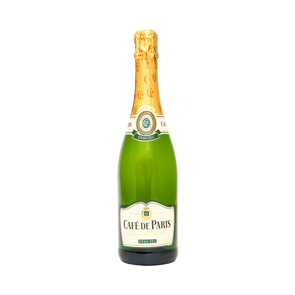 Sparkling wine "Café de Paris" semi dry 0.75l