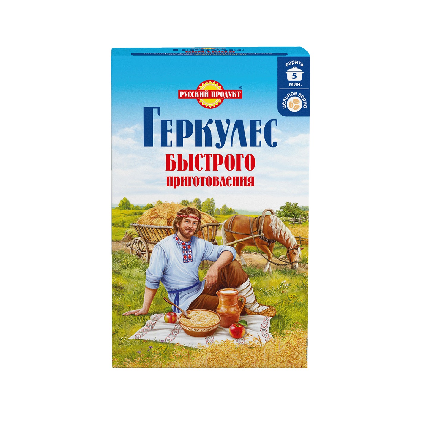 Վարսակի փաթիլներ Արագ Եփվող Ռուս.պրոդուկտ 420 գր.