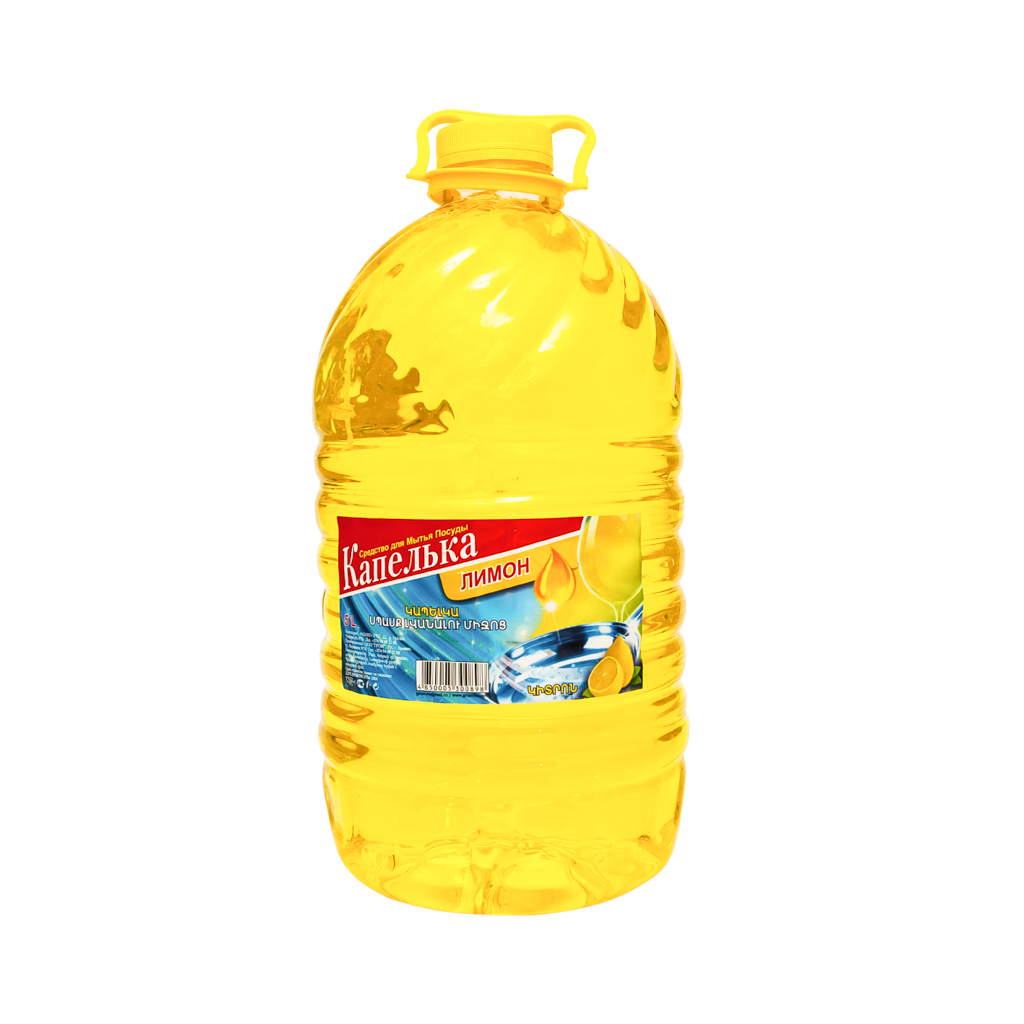 Dishwashing liquid "Kapelka" lemon 5l