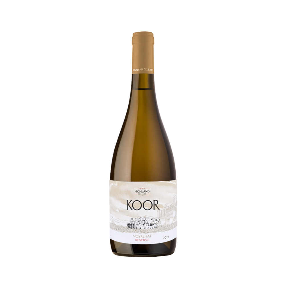 Wine "Koor" Voskehat Reserve, white dry 0.75l