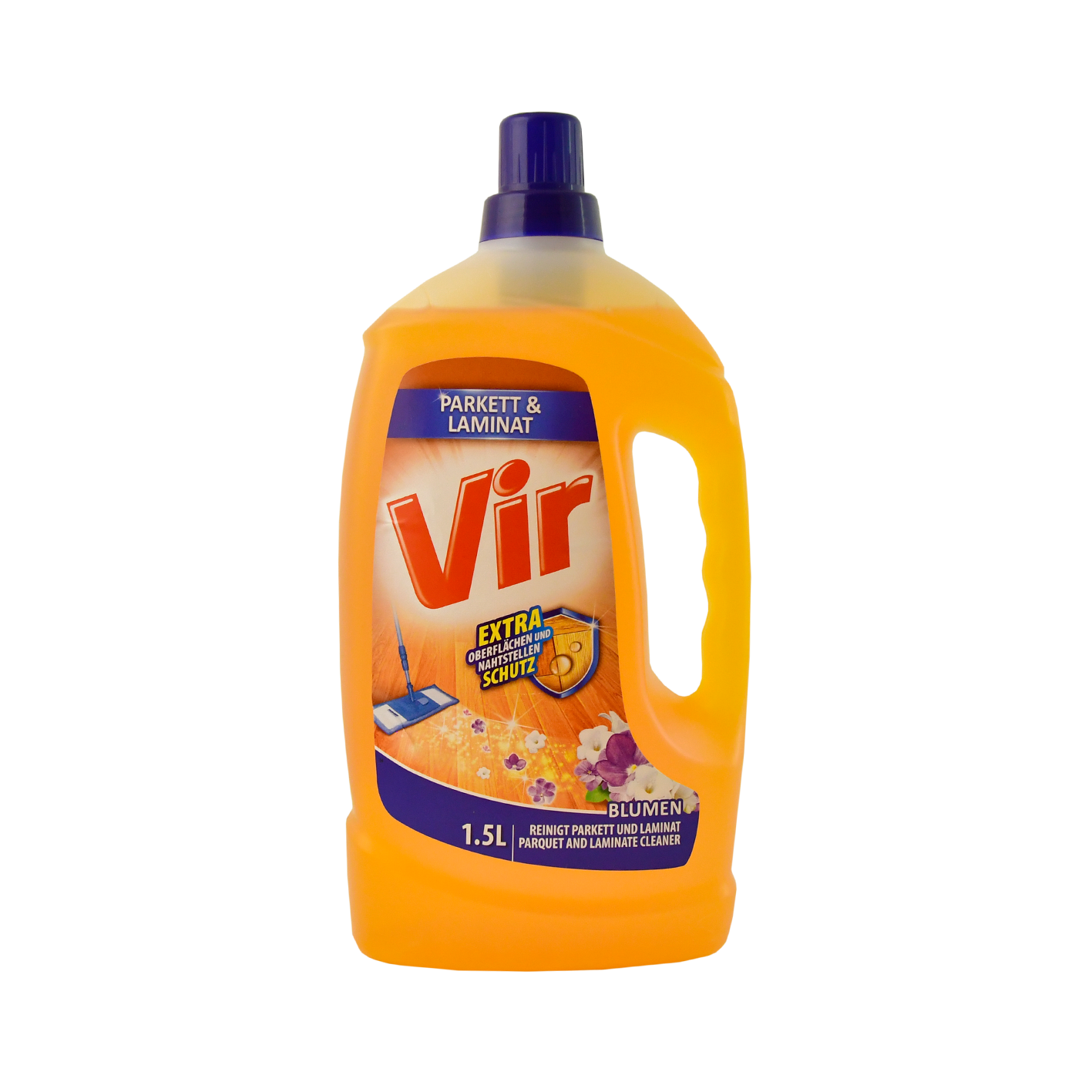 Մանրահատակի և լամինատի մաքրող միջոց Վիր 1լ