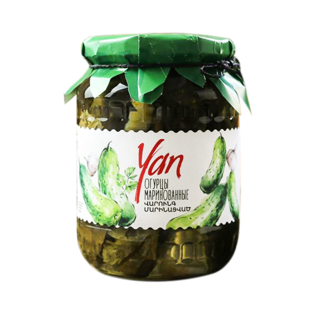 Marinated cucumber "Yan" 700g