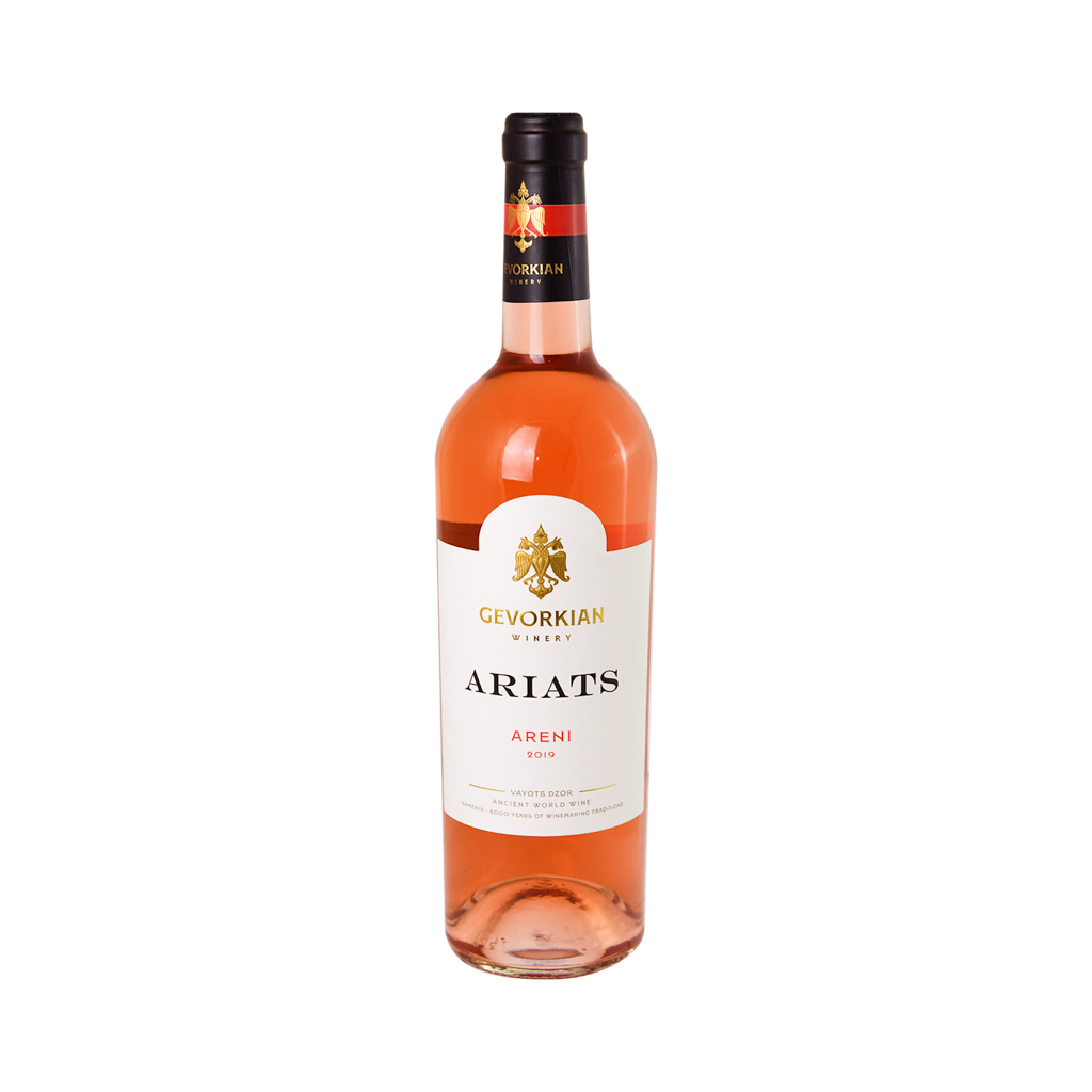 Wine "Ariats" Areni, rose dry 0.75l