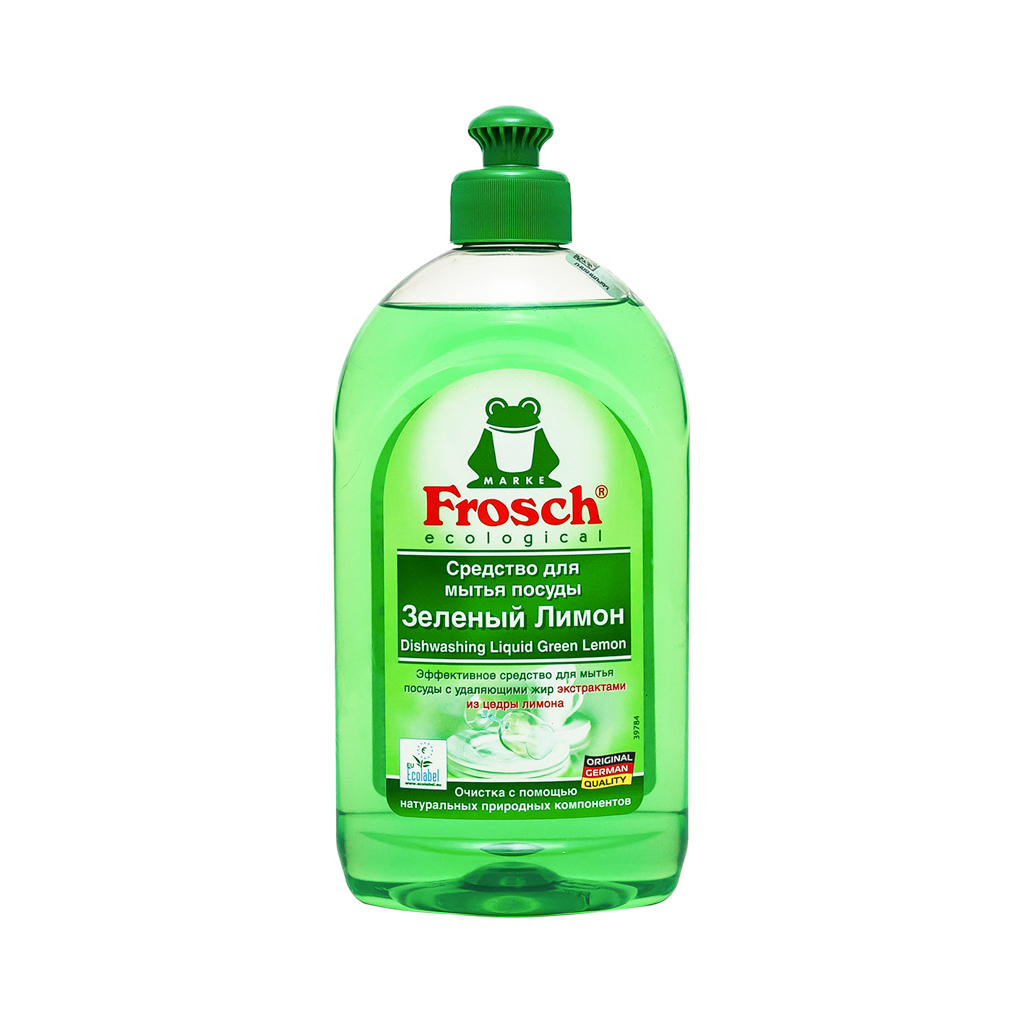 Dishwashing liquid "Frosch" green lemon 500ml