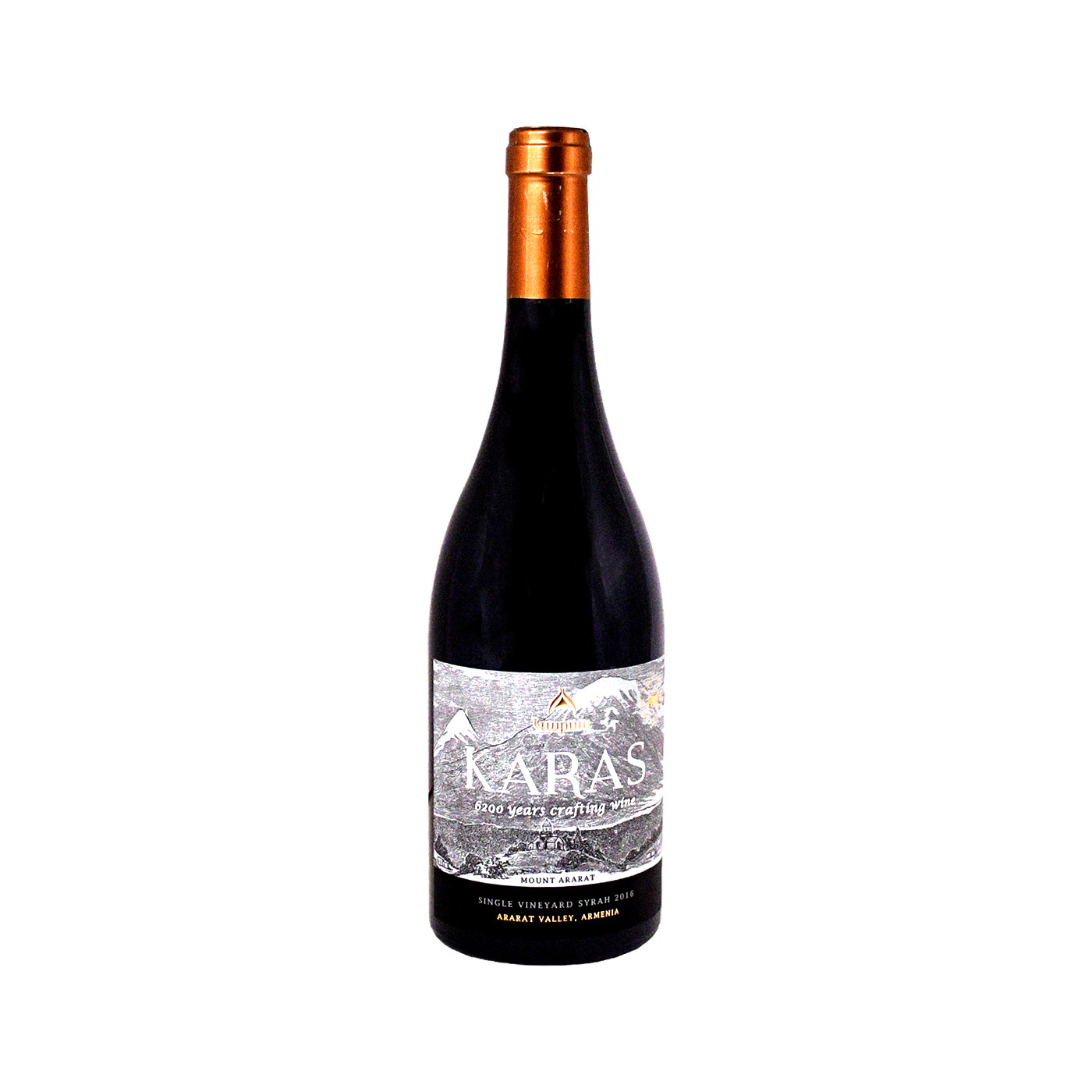 Գինի Կարմիր Անապակ Կարաս Սիրահ Ռեզերվ 0,75լ