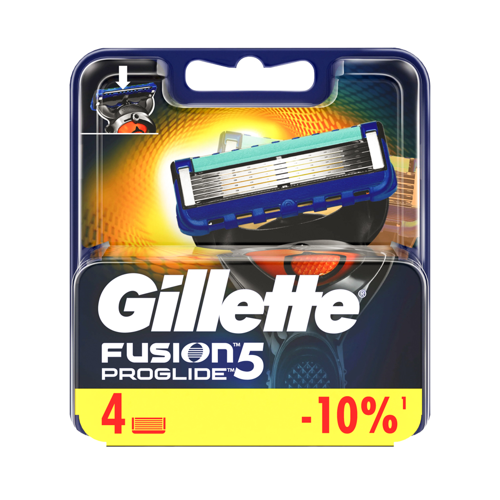 Blades "Gillette" Fusion5 Proglide 4pcs