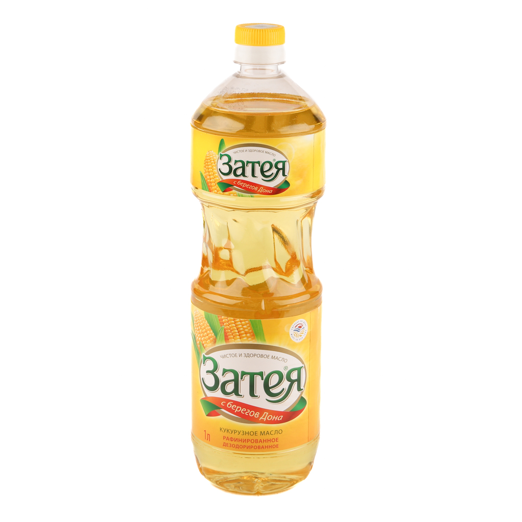 Corn oil "Zateya" 1l