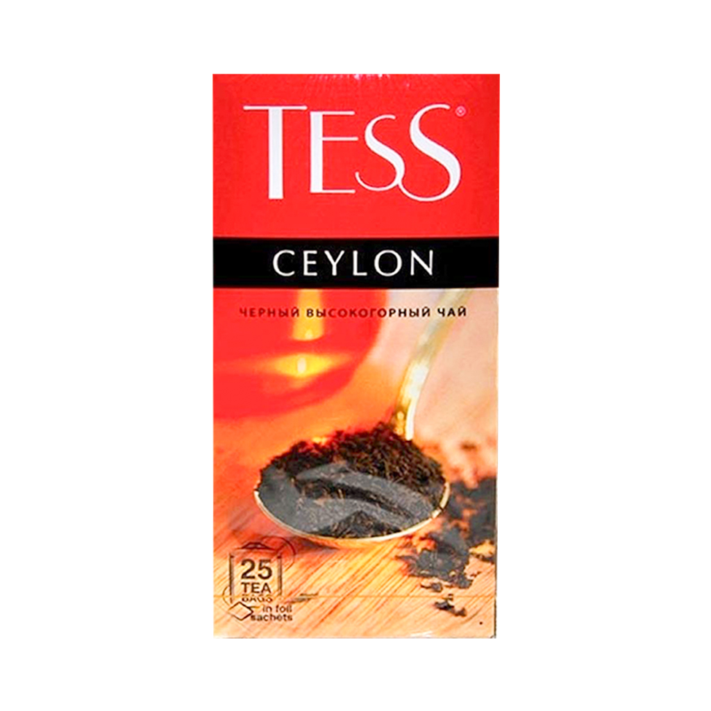 Black tea "Tess" ceylon 25x1.5g
