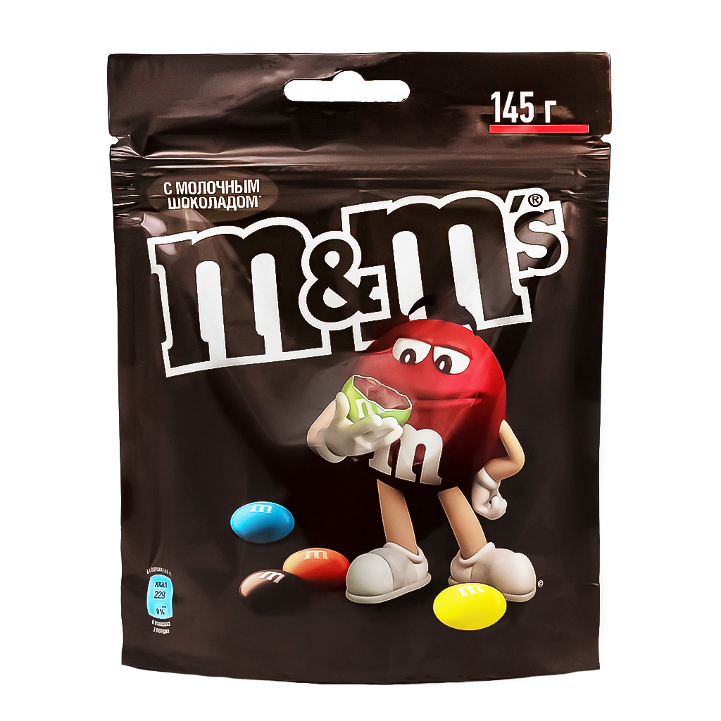 Dragee "M and M's" milk chocolate 145g
