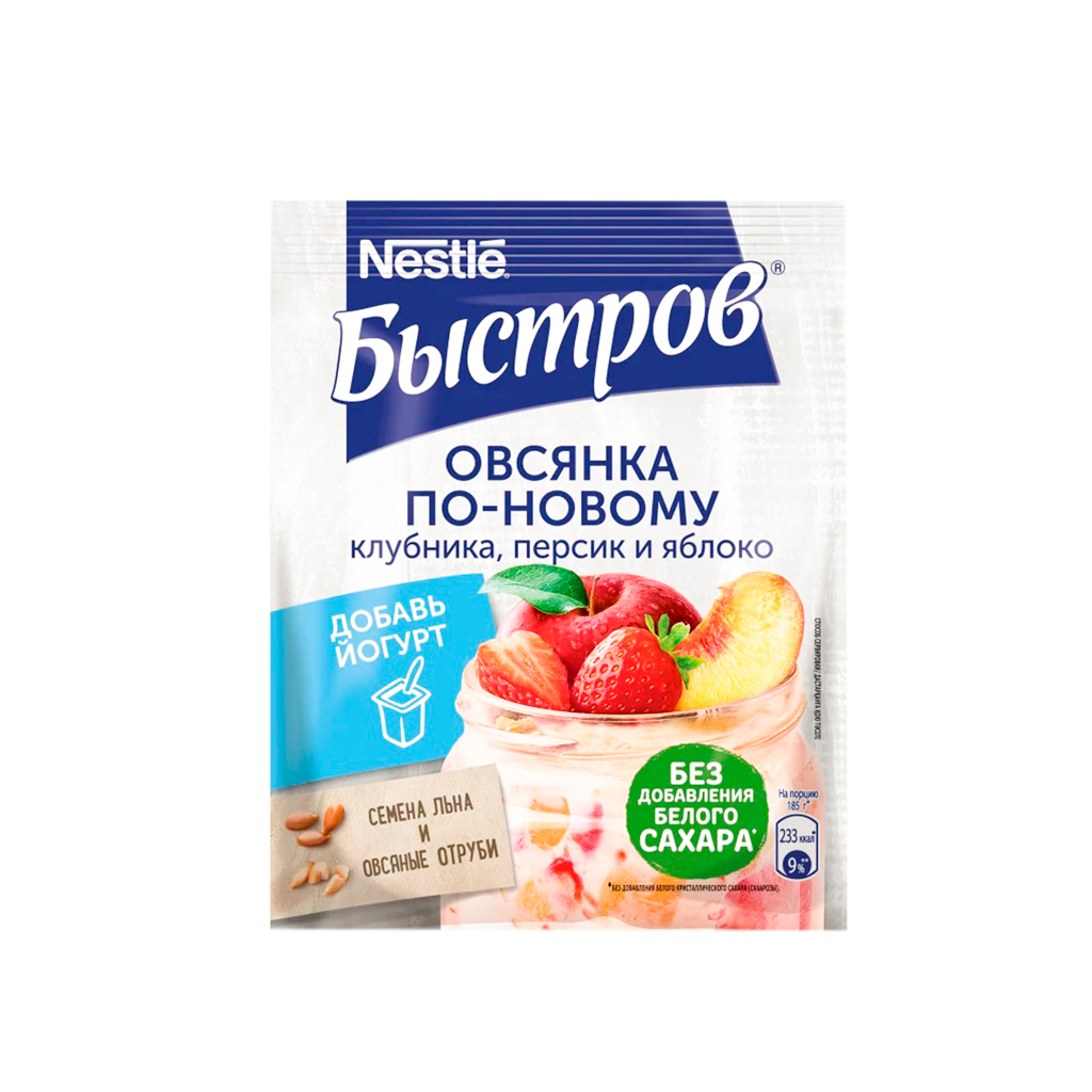 Փաթիլներ վարսակի Բիստրով 40գ 1հատ