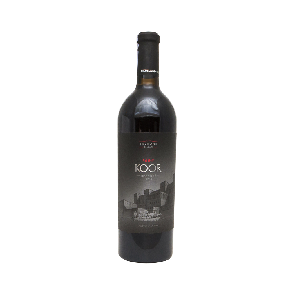 Wine "Koor" Reserve, red dry 0.75l