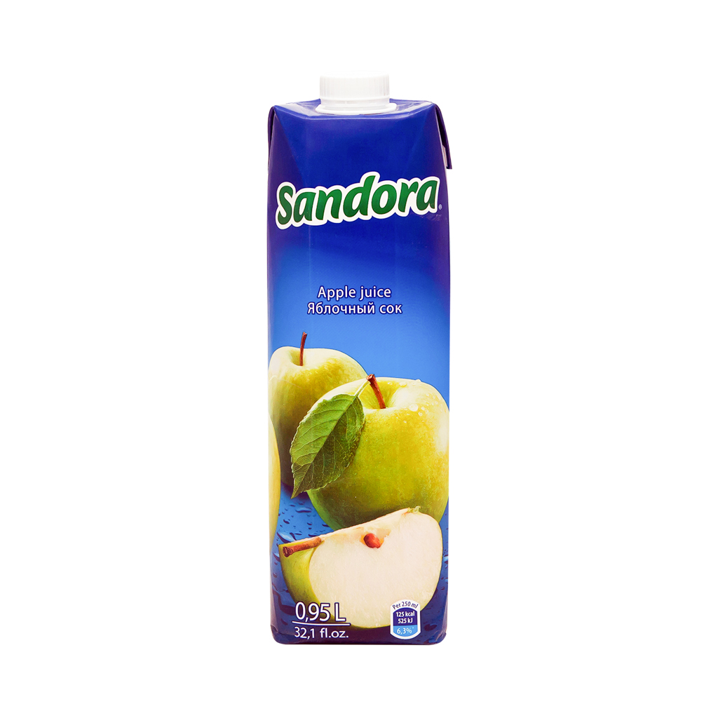 Juice "Sandora" green apple 0.95l