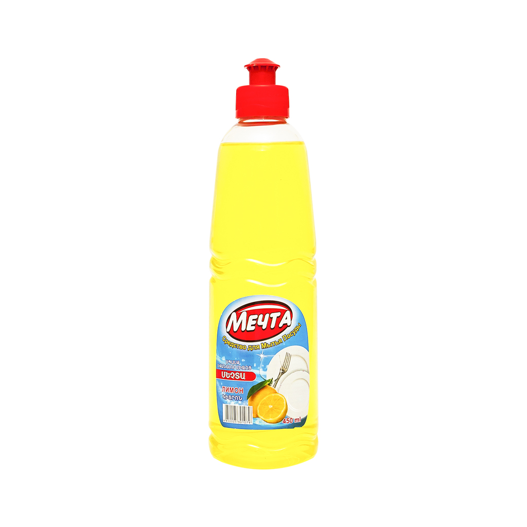 Dishwashing liquid "Mechta" lemon 450ml