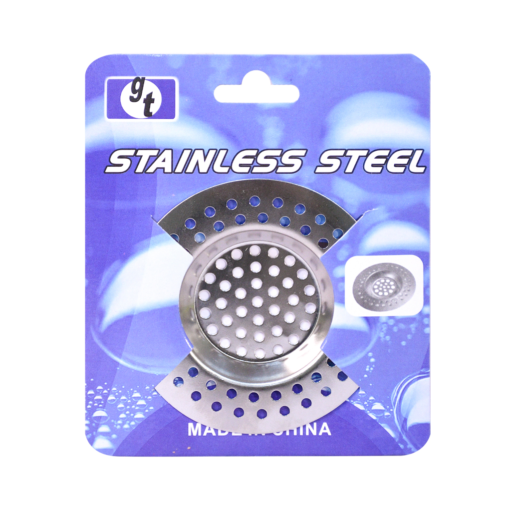 Stainless steel sink strainer