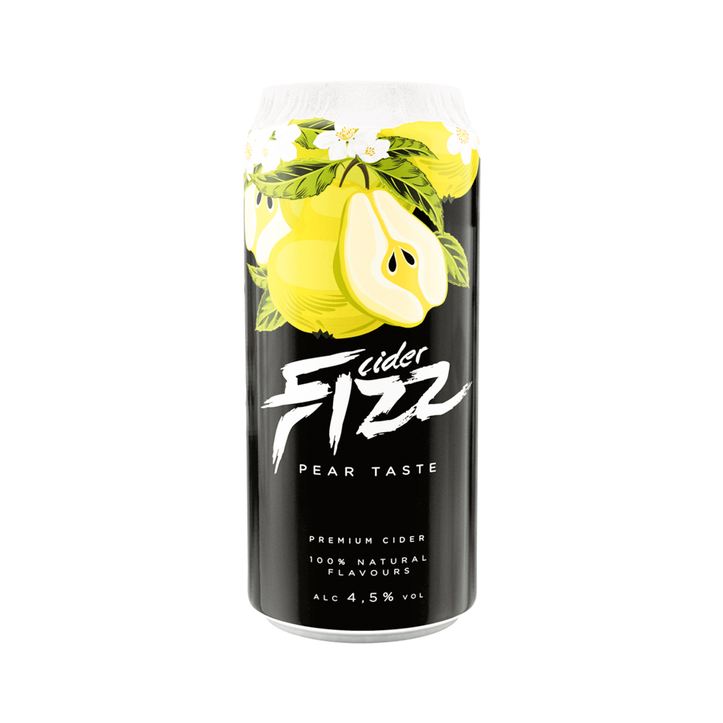 Cider "Fizz" Premium, pear (can) 0.5l