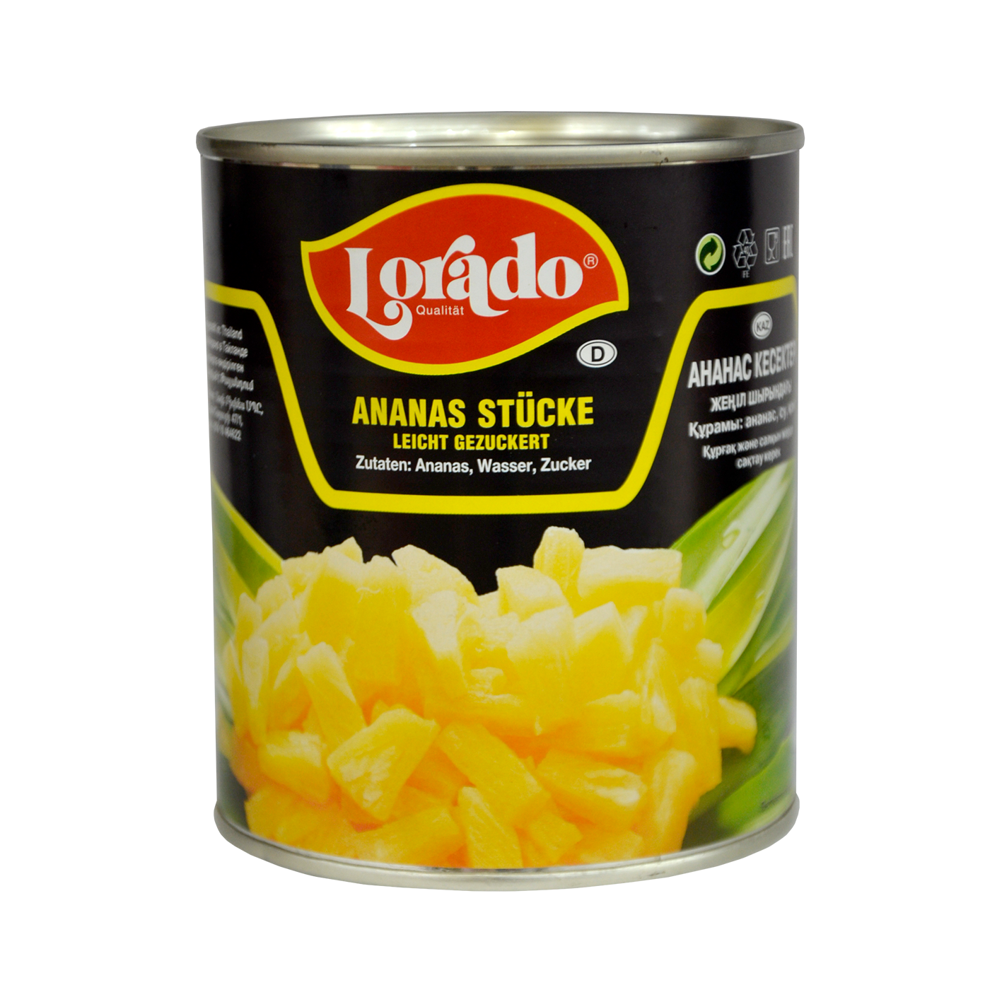 Արքայախնձորի կտորներ Լորադո 850գ