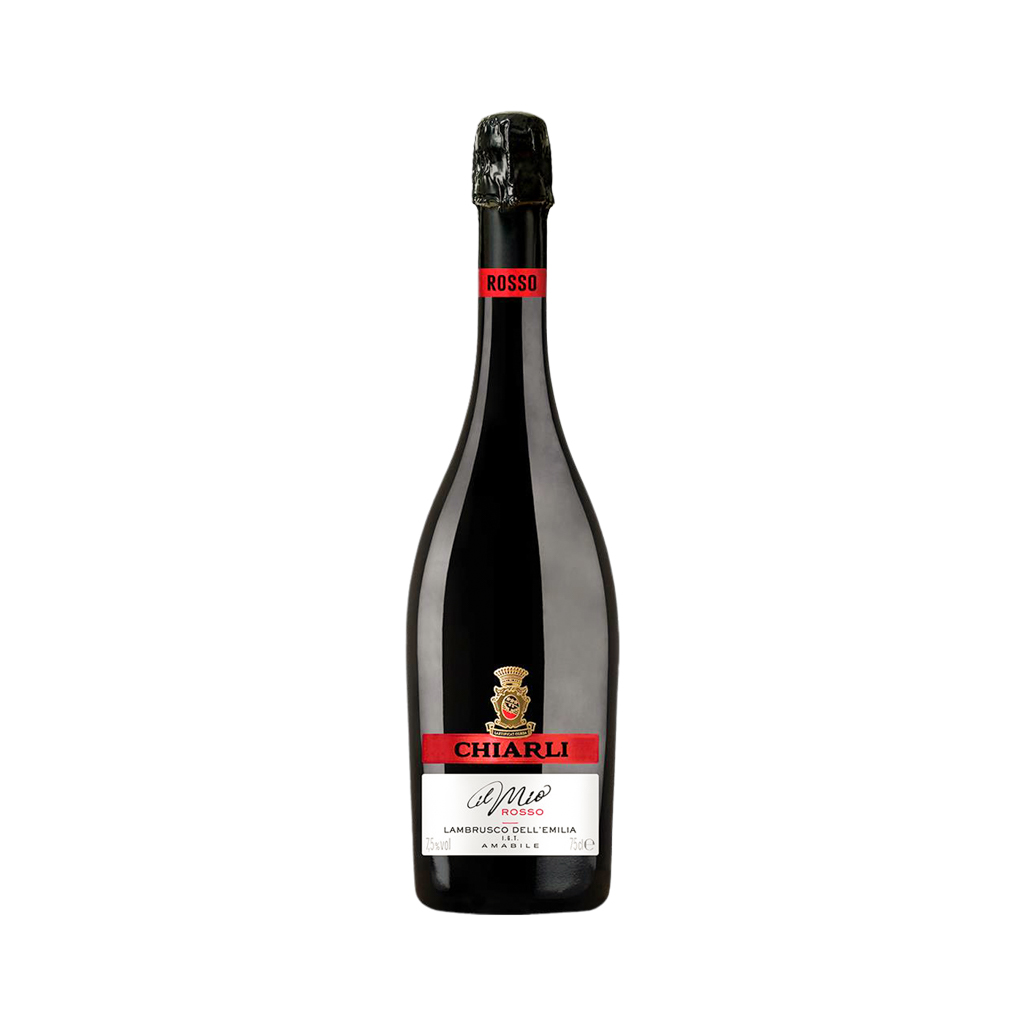 Wine "Chiarli" Lambrusco Rosso, semi effervescent, red semi sweet 0.75l