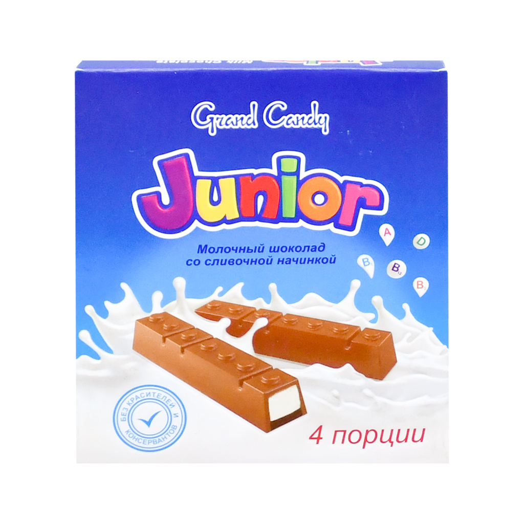 Կաթնային շոկոլադ Ժունիոր 50գ