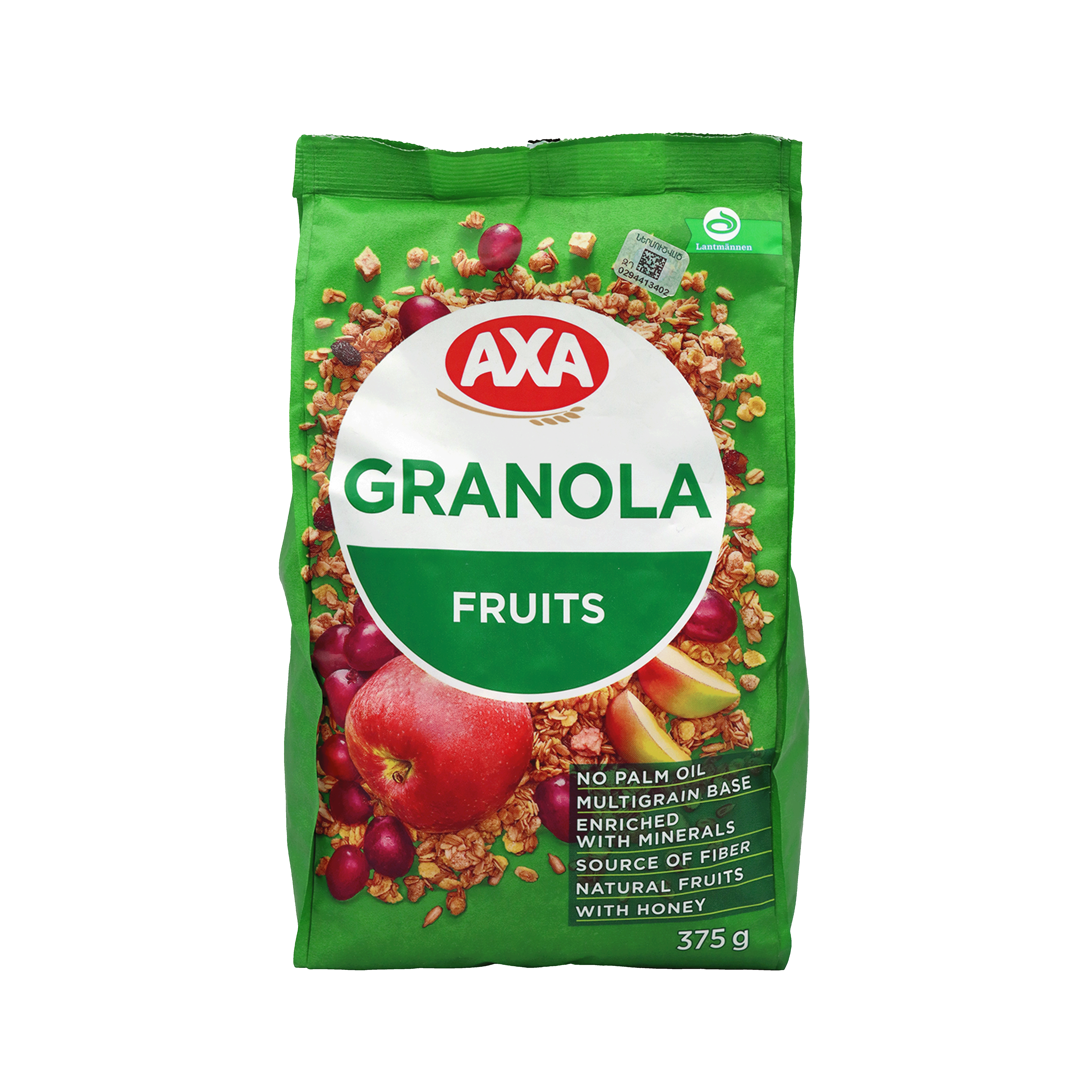 Մյուսլի մրգային մեղրով Աքսա 375գ