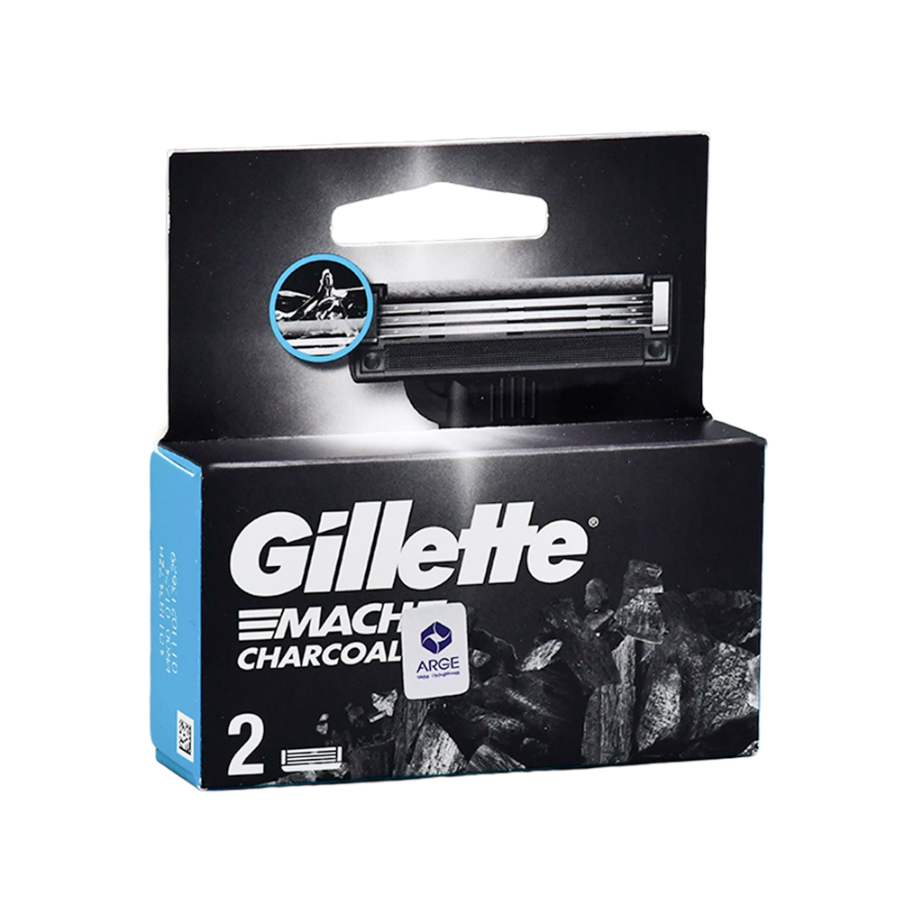 Blades "Gillette" Mach3 Charcoal 2pcs