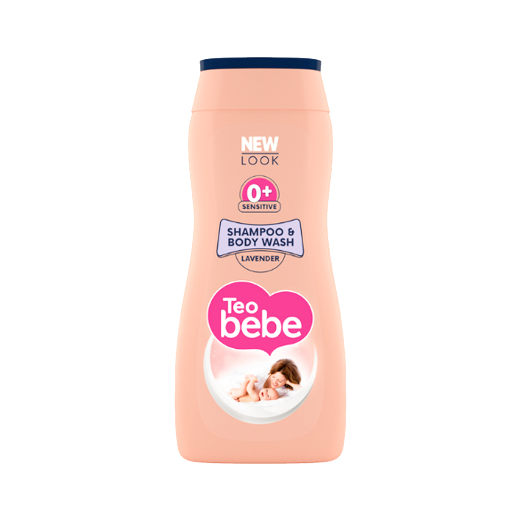 Baby shampoo and shower gel "Teo Bebe" lavender 200ml