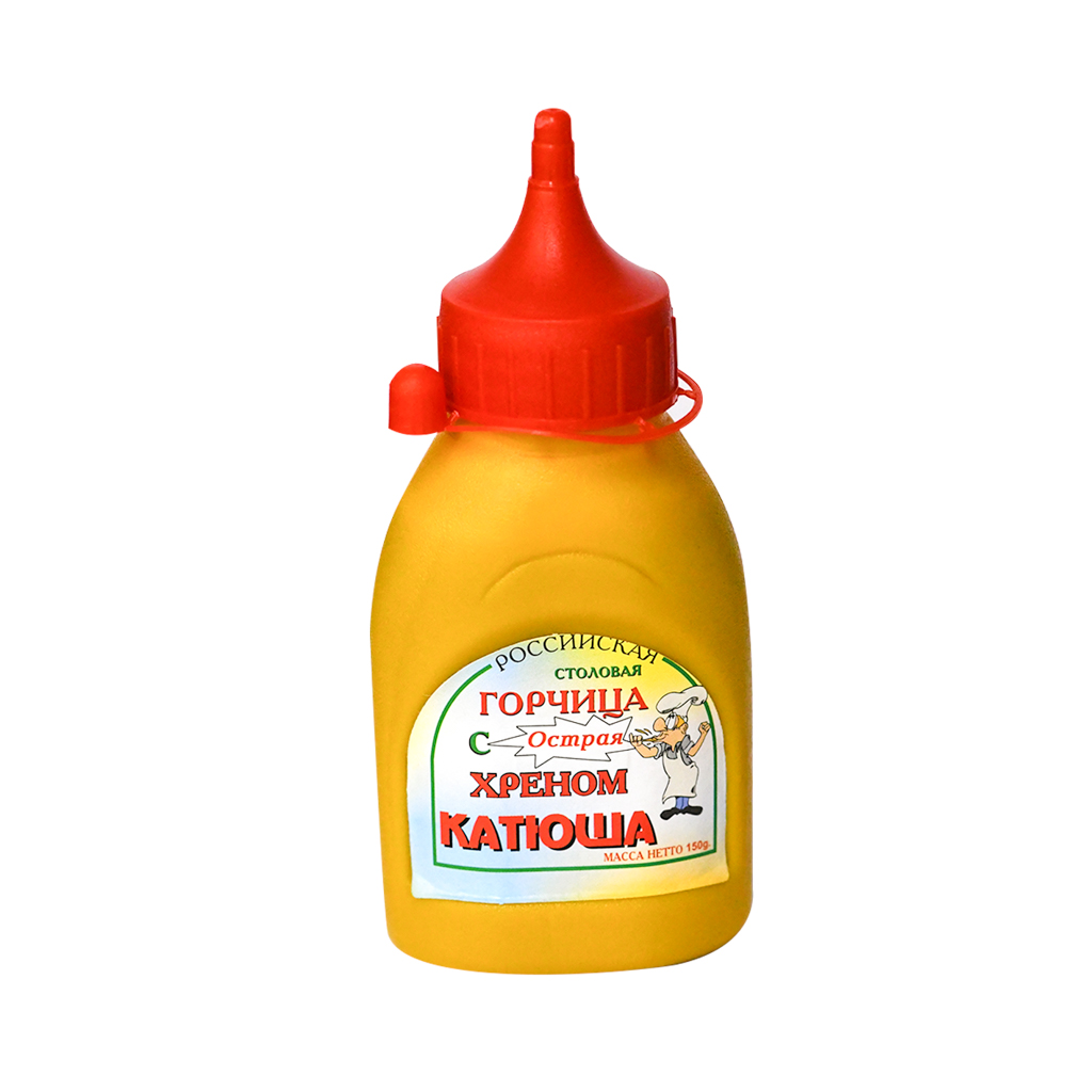 Mustard "Katyusha" horseradish 150g