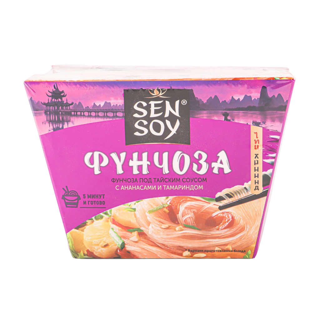 Funchoza "Sen Soy" pineapple and tamarind sauce 125g
