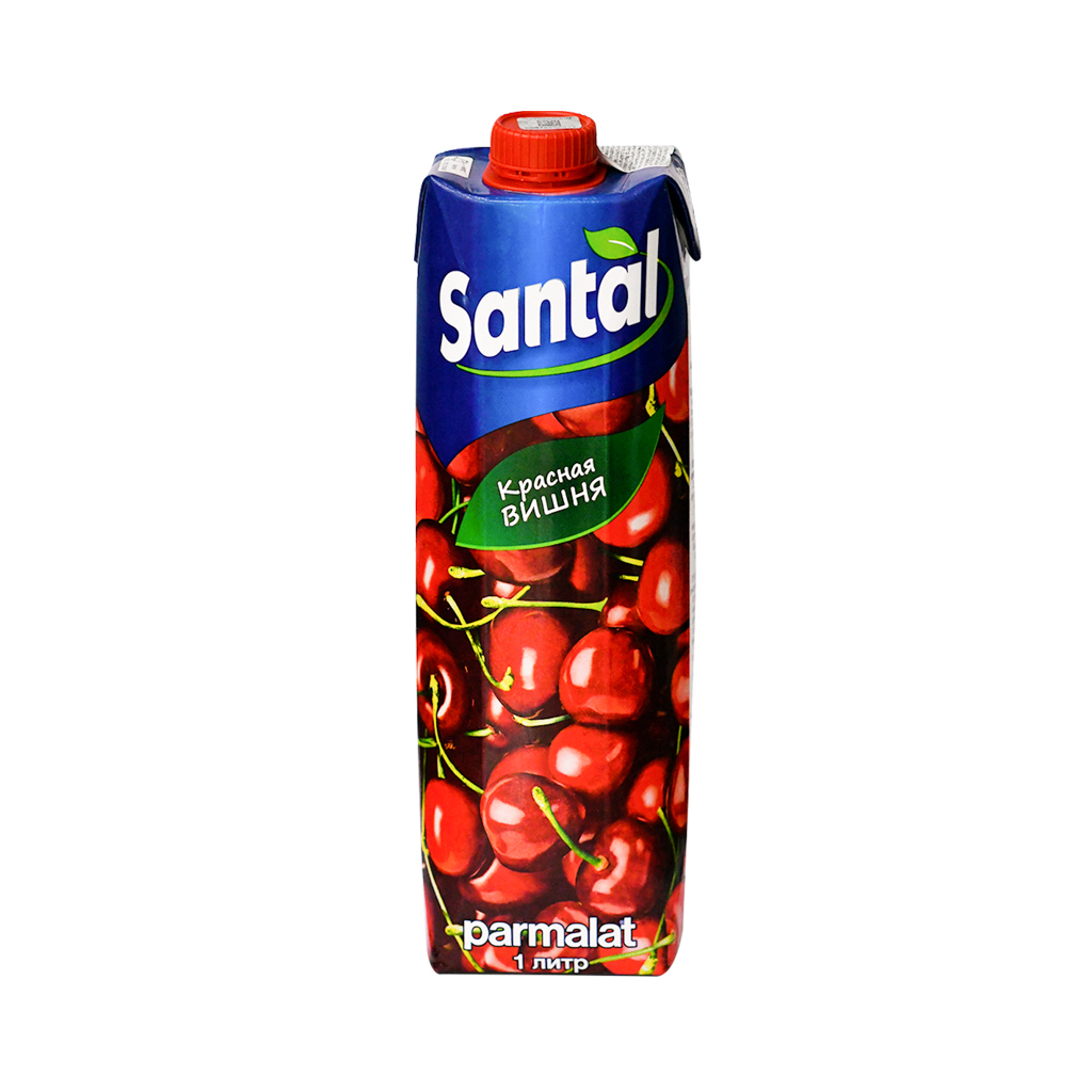Juice drink "Santal" red cherry 1l