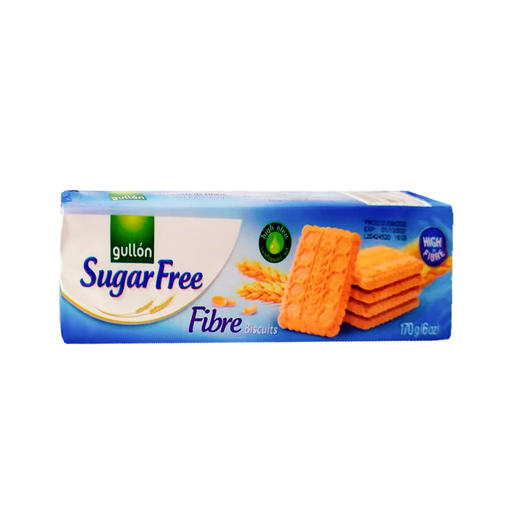 Cookies "Gulon" Fibra integral, sugar free 170g