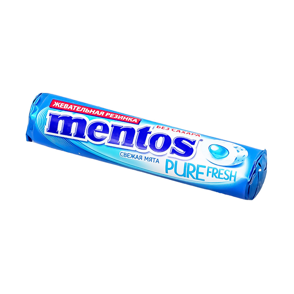 Chewing gum "Mentos" tutti frutti 15.5g
