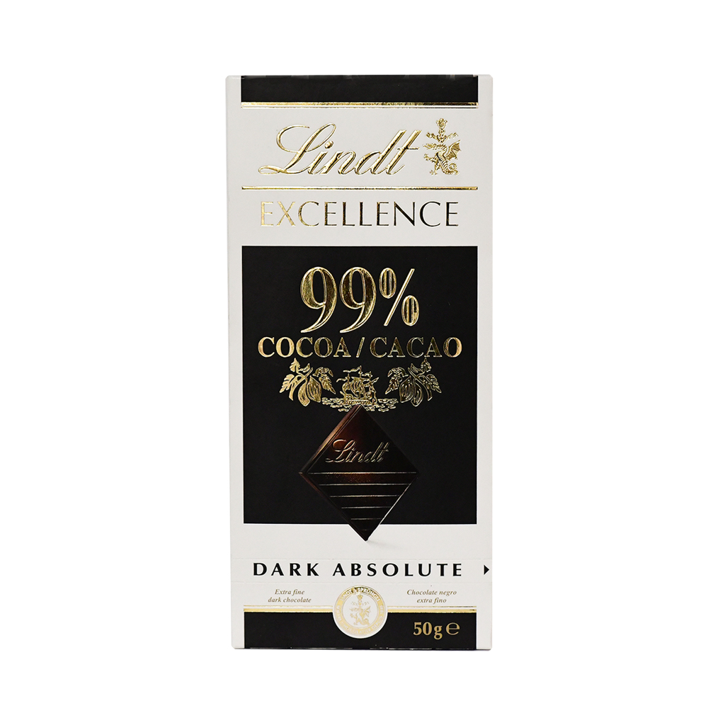 Chocolate bar "Lindt" Excellence 99% cocoa 50g
