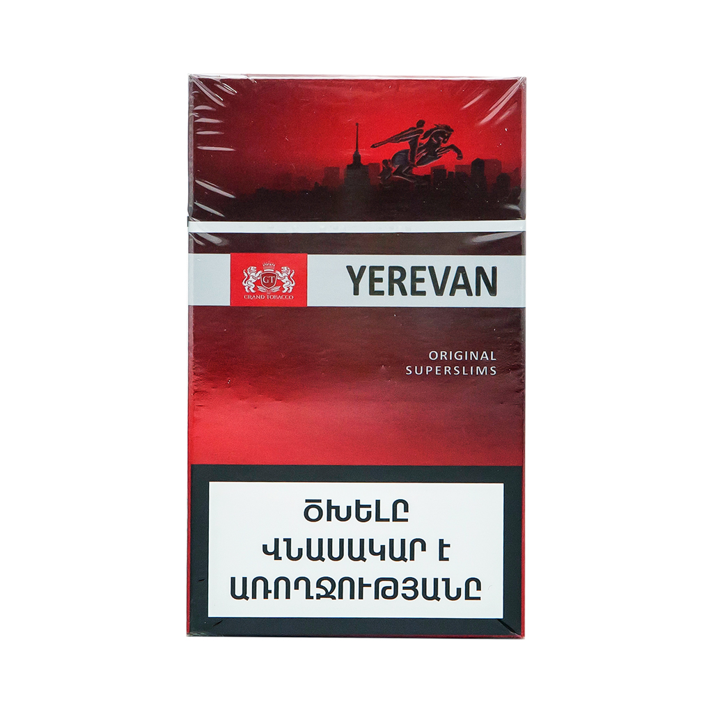 Ծխախոտ Երևան օրիգինալ սուպերսլիմս 100/5.4