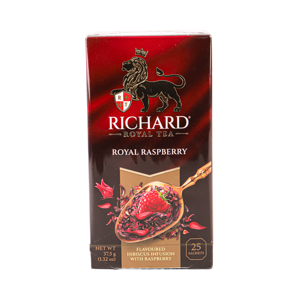 Fruit tea "Richard" Royal, raspberry 25x1.5g