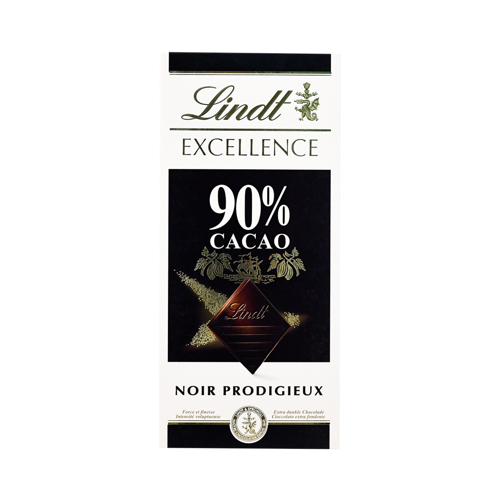 Chocolate bar "Lindt" Excellence 90% cocoa 100g