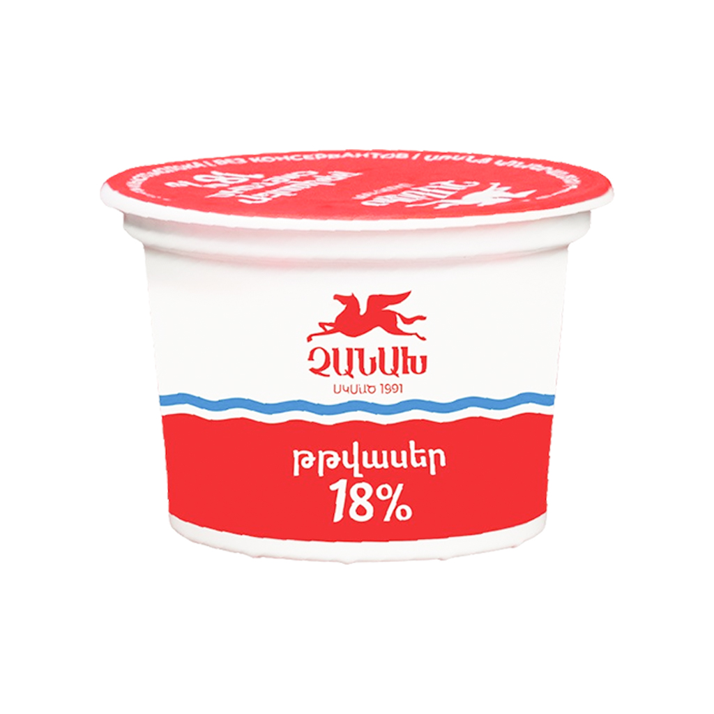 Sour cream "Chanakh" 18% 400g