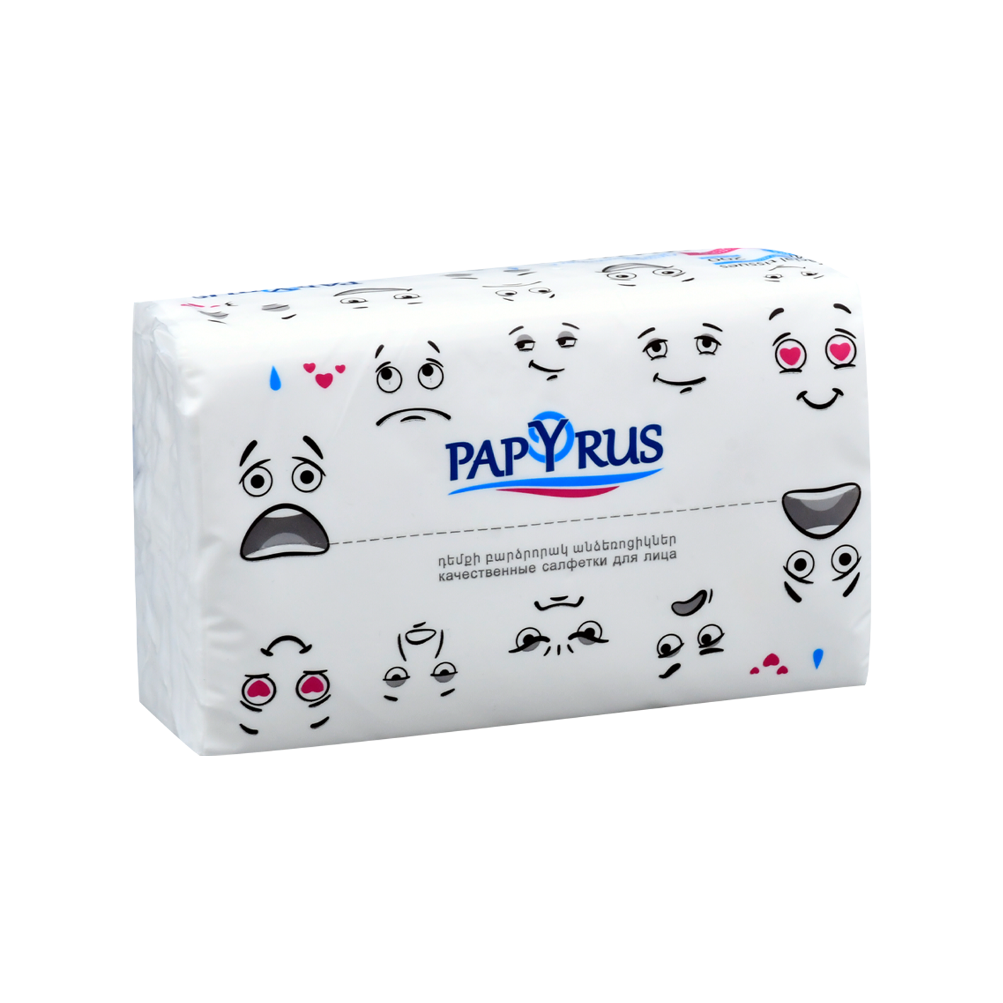 Անձեռոցիկ Երկշերտ Պապիրուս 200հատ