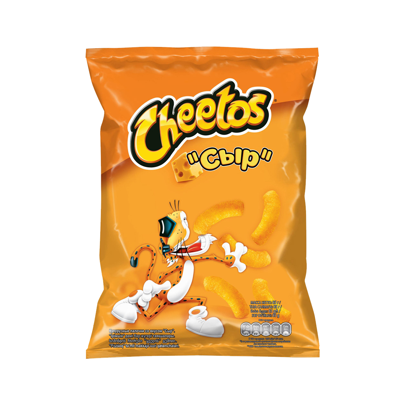 Եգիպտացորենի ձողիկներ պանրով Չիտոս 85գ