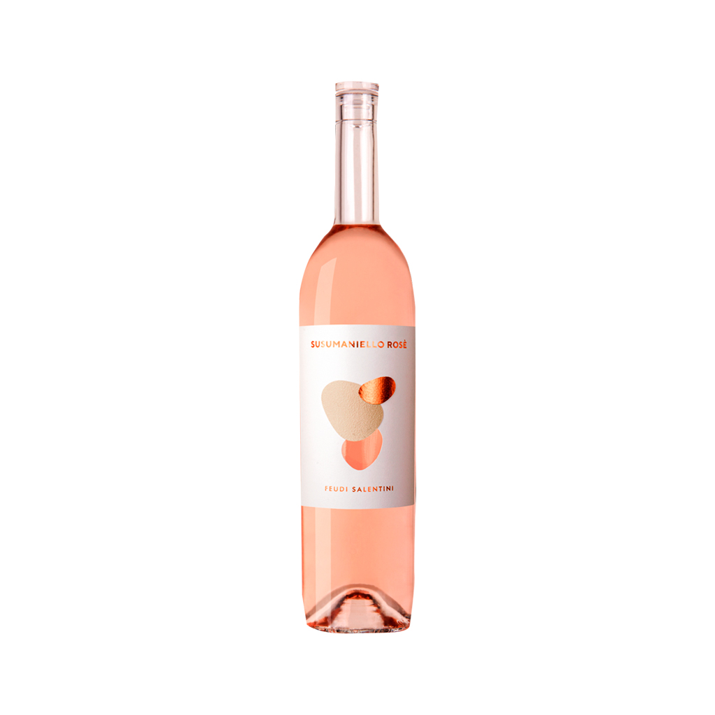 Wine "Feudi Salentini" Susumaniello, rose dry 0.75l