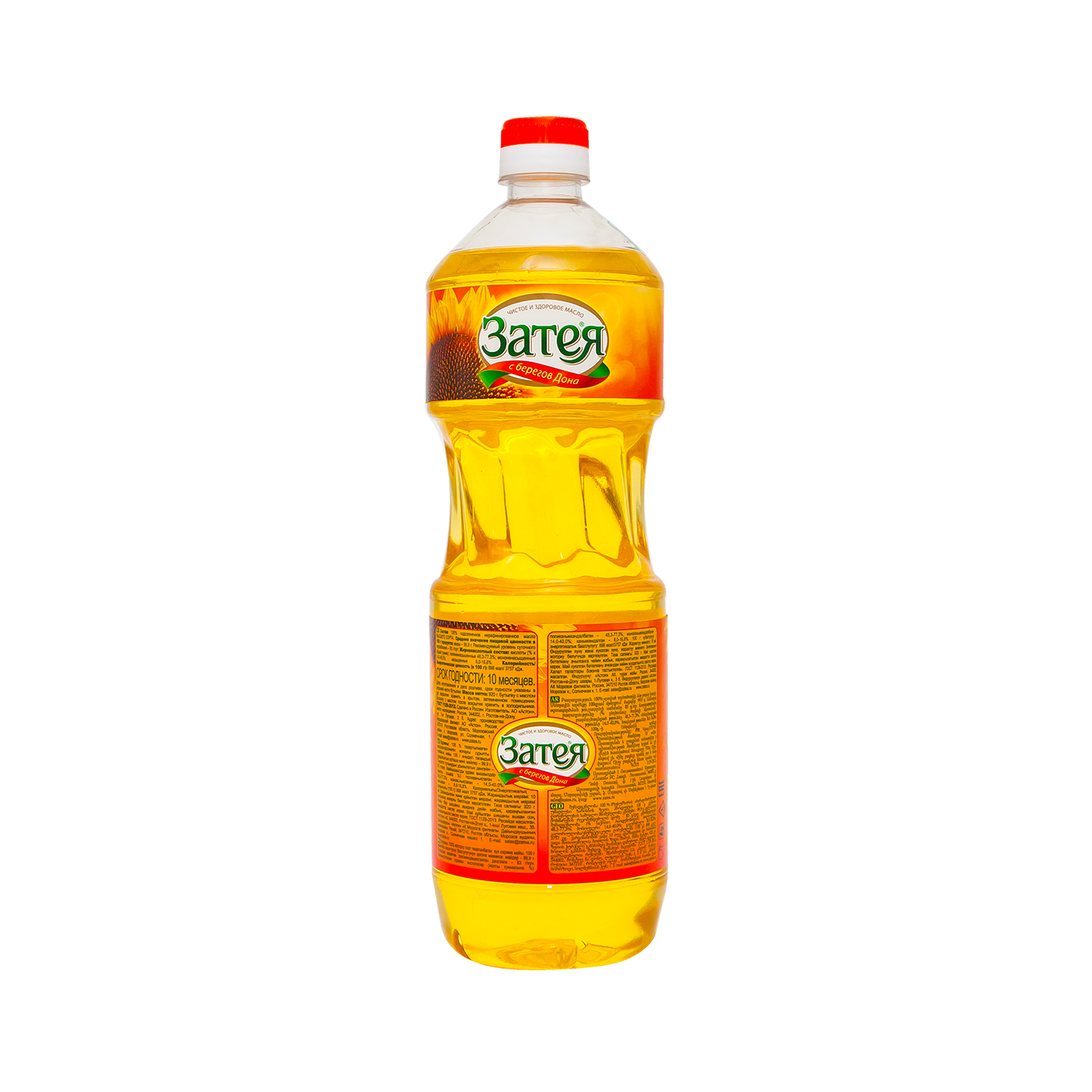 Ձեթ արևածաղկի չզտված Զատեյա 1լ