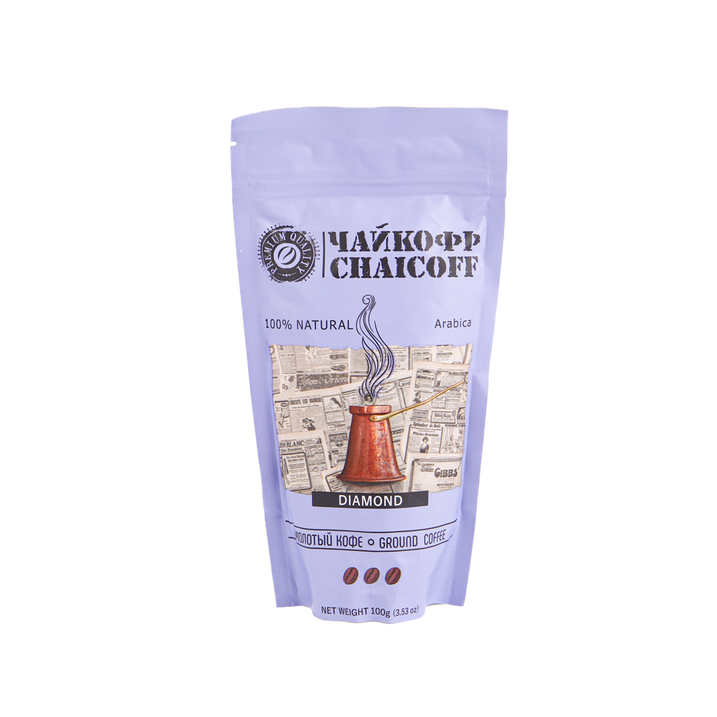 Ground coffee "Chaykoff" Diamond 100g