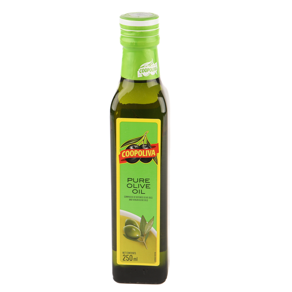 Olive oil "Coopoliva" Pure 100% g/b 0.25l